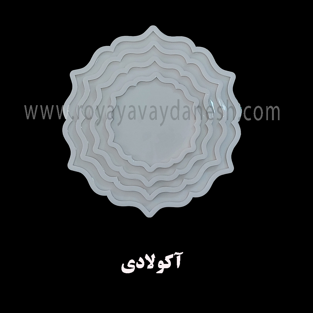  این طرح یک قالب جدید و جذاب برای ظروف های رزینی  است